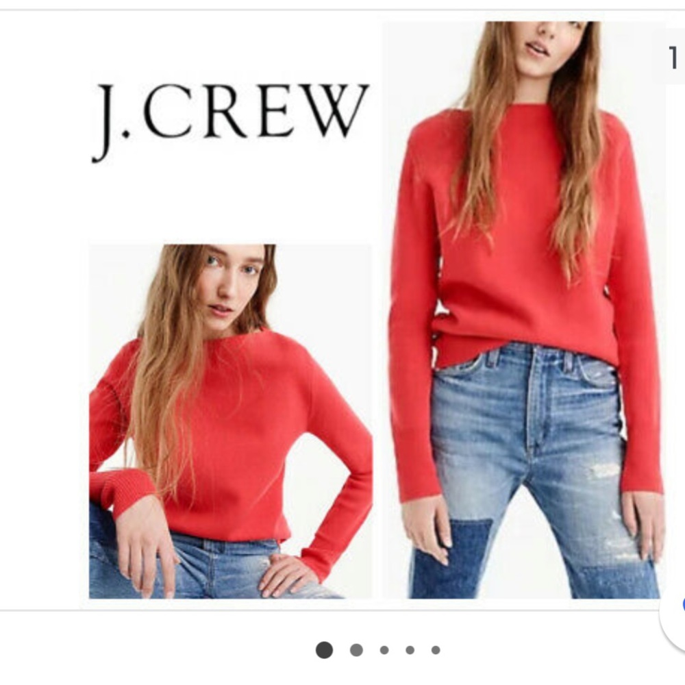 J Crew Subtle boatneck